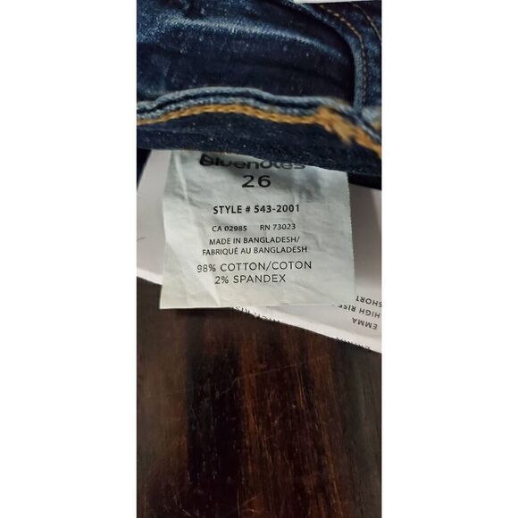 NEW WITH TAGS WOMENS BLUE NOTES DENIM SHORTS - Picture 4 of 6
